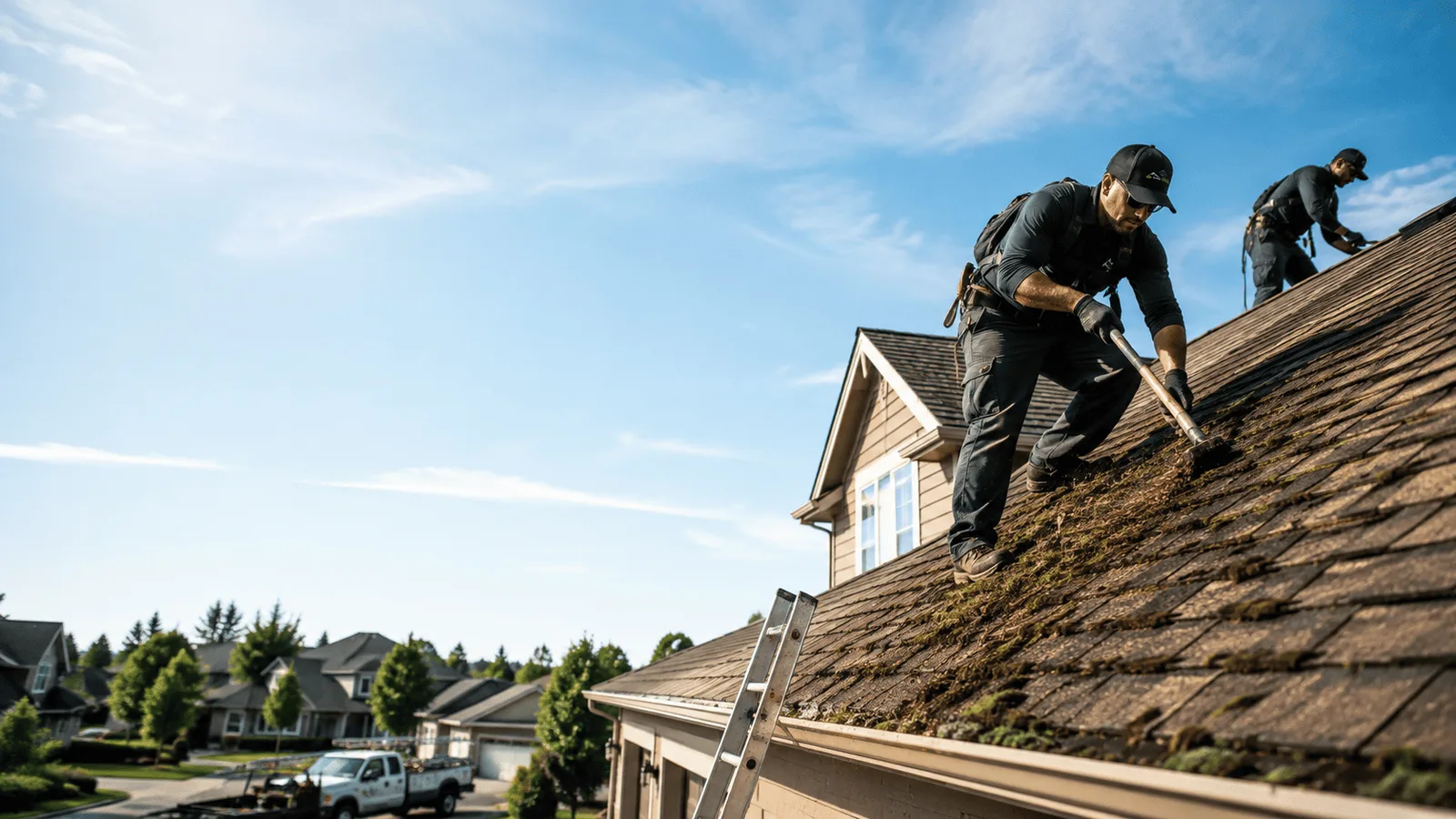Roof Moss Removal in Miller, SD near me